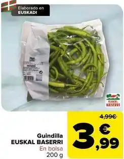 Carrefour Euskal baserri - guindilla oferta