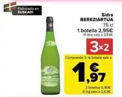 Carrefour Bereziartua - sidra oferta