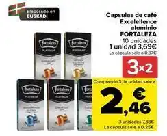 Carrefour Fortaleza - capsulas de café excellence aluminio oferta