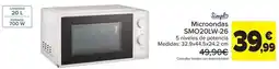 Carrefour Market Simply - microondas smq20lw-26 oferta