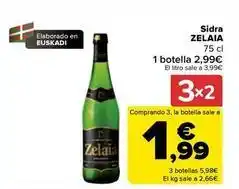 Carrefour Zelaia - sidra oferta