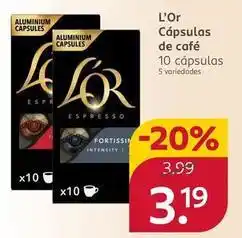 L'or - capsulas de cafe