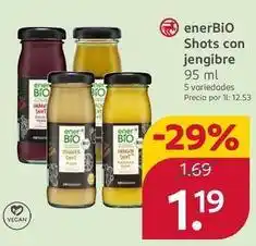 Rossmann Enerbio - shots con jengibre oferta
