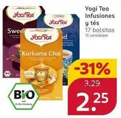 Rossmann Yogi tea - infusiones y tés oferta