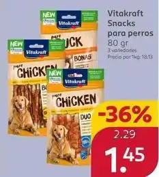 Rossmann Vitakraft - snacks para perros oferta