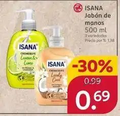 Isana - jabon de manos