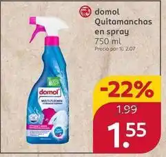Rossmann Domol - quitamanchas en spray oferta