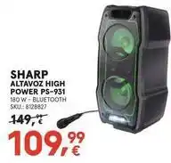 Worten Sharp - altavoz high power ps-931 oferta