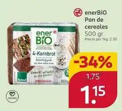 Rossmann Enerbio - pan de cereales oferta