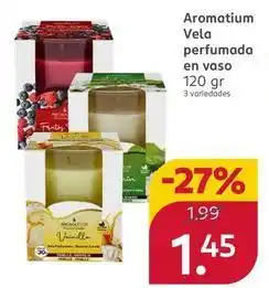 Rossmann Aromatium - vela perfumada en vaso oferta
