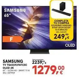 Worten Samsung - tv tq65s92fatxxc oled 4k oferta