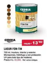 Lasur fon-tin
