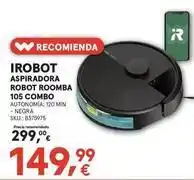 Worten Irobot - aspiradora robot roomba 105 combo oferta