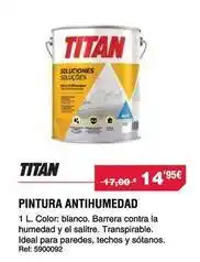 Chafiras Titan - pintura antihumedad oferta