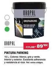 Chafiras Oropal - pintura parking oferta