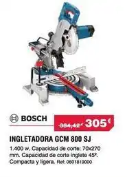 Chafiras Bosch - ingletadora gcm 800 sj oferta