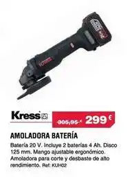 Chafiras Mango - amoladora batería oferta