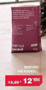 Chafiras White - mortero oferta