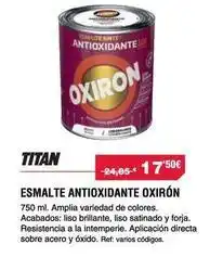 Chafiras Titanlux - titan oxirón esmalte antioxidante oferta