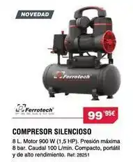 Chafiras Hp - compresor silencioso oferta