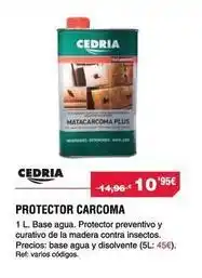 Chafiras Plus - protector carcoma oferta