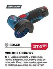 Chafiras Bosch - mini amoladora 12v oferta