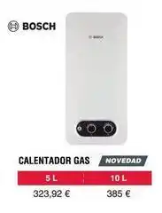 Chafiras Bosch - calentador gas oferta
