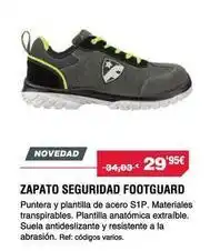 Chafiras Zapato seguridad footguard oferta
