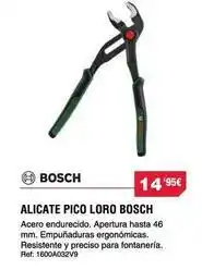 Chafiras Bosch - alicate pico loro oferta