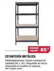 Chafiras Esquina - estantería metalica oferta