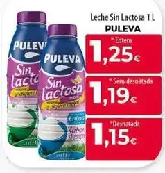 SPAR Lanzarote Puleva - leche sin lactosa oferta