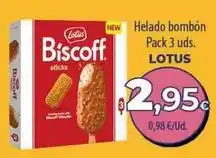 SPAR Lanzarote Lotus - helado bombon oferta