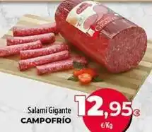 SPAR Lanzarote Campofrío - salami gigante oferta