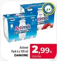 SPAR Lanzarote Danone - actimel oferta