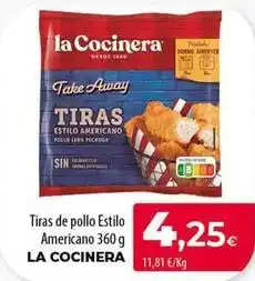 SPAR Lanzarote La cocinera - tiras de pollo estilo americano oferta