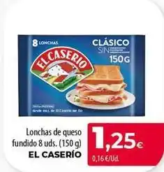 SPAR Lanzarote El caserío - lonchas de queso fundido oferta