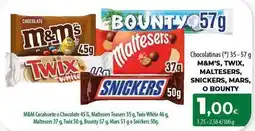 SPAR Lanzarote Twix - m&m's, , maltesers snickers, mars, o o bounty oferta