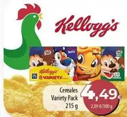 SPAR Lanzarote Kellogg's - cereales variety pack oferta