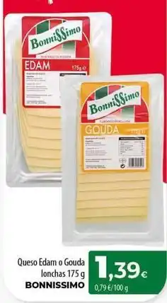 SPAR Lanzarote Bonnissimo - queso edam o gouda lonchas oferta