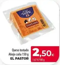 SPAR Lanzarote El pastor - queso tostado anejo cuna oferta