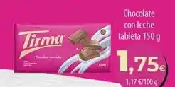 SPAR Lanzarote Tirma - chocolate con leche oferta