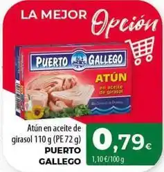 SPAR Lanzarote Puerto gallego - atun en aceite de girasol oferta