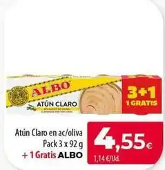 SPAR Lanzarote Albo - atun claro en ac/oliva oferta