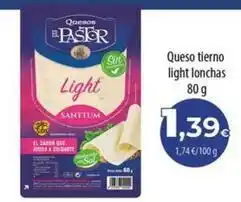 Spar La Palma El pastor - queso tierno light lonchas oferta