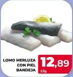 Spar La Palma Lomo merluza con piel bandeja oferta
