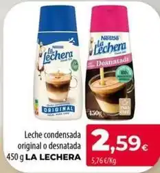 Spar La Palma La lechera - leche condensada original o desnatada oferta