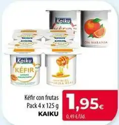 Spar La Palma Kaiku - kefir con frutas oferta