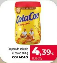 Spar La Palma Cola cao - preparado soluble al cacao oferta