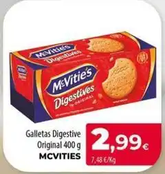 Spar La Palma Mcvitie's - galletas digestive original oferta