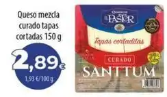 Spar La Palma El pastor - queso mezcla curado tapas cortadas oferta